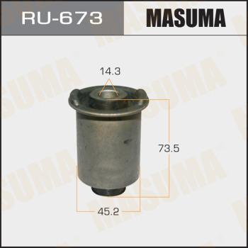 MASUMA RU-673 - Bush of Control / Trailing Arm autospares.lv