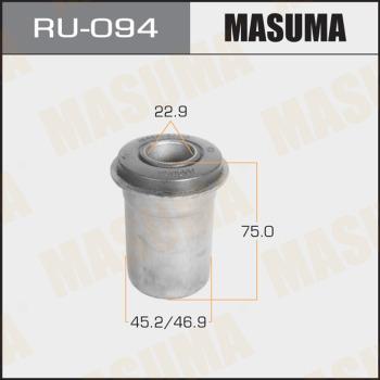 MASUMA RU-094 - Bush of Control / Trailing Arm autospares.lv