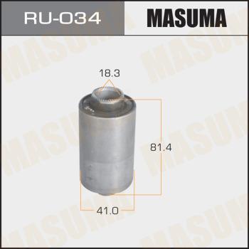 MASUMA RU-034 - Bush of Control / Trailing Arm autospares.lv