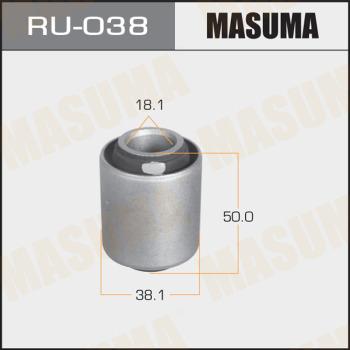 MASUMA RU038 - Bush of Control / Trailing Arm autospares.lv