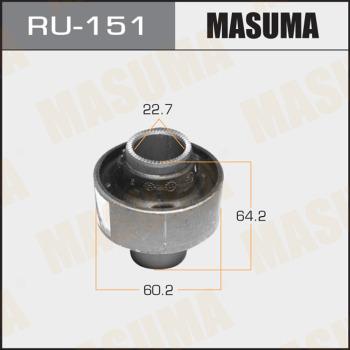 MASUMA RU151 - Bush of Control / Trailing Arm autospares.lv