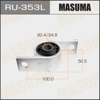 MASUMA RU-353L - Bush of Control / Trailing Arm autospares.lv