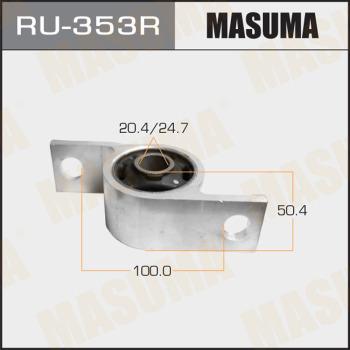 MASUMA RU-353R - Bush of Control / Trailing Arm autospares.lv