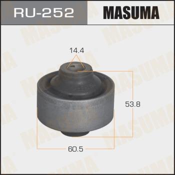 MASUMA RU-252 - Bush of Control / Trailing Arm autospares.lv