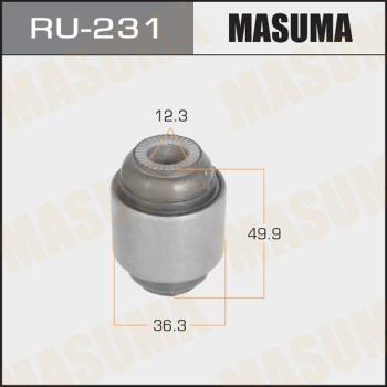 MASUMA RU-231 - Bush of Control / Trailing Arm autospares.lv