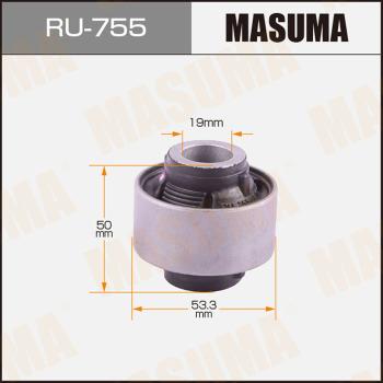 MASUMA RU-755 - Bush of Control / Trailing Arm autospares.lv