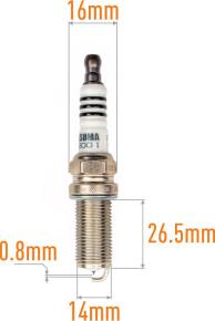 MASUMA S200I - Spark Plug autospares.lv