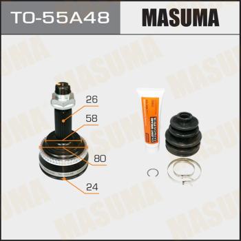 MASUMA TO-55A48 - Joint Kit, drive shaft autospares.lv