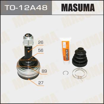 MASUMA TO-12A48 - Joint Kit, drive shaft autospares.lv