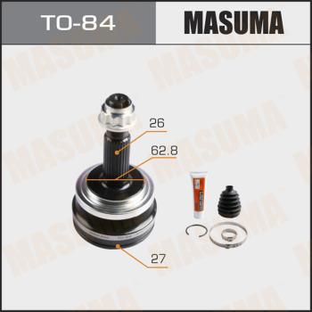 MASUMA TO84 - Joint Kit, drive shaft autospares.lv