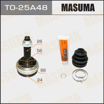 MASUMA TO-25A48 - Joint Kit, drive shaft autospares.lv