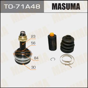 MASUMA TO-71A48 - Joint Kit, drive shaft autospares.lv