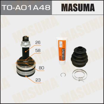 MASUMA TO-A01A48 - Joint Kit, drive shaft autospares.lv