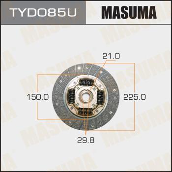 MASUMA TYD085U - Clutch Disc autospares.lv