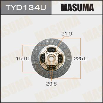 MASUMA TYD134U - Clutch Disc autospares.lv