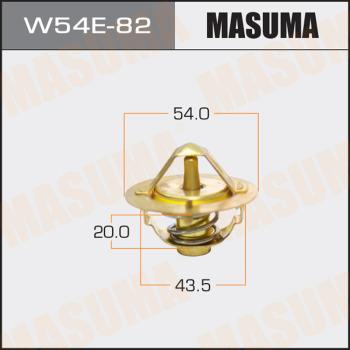 MASUMA W54E82 - Coolant thermostat / housing autospares.lv