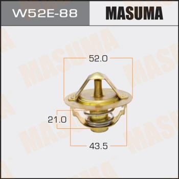 MASUMA W52E88 - Coolant thermostat / housing autospares.lv