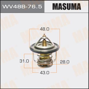 MASUMA WV48B765 - Coolant thermostat / housing autospares.lv