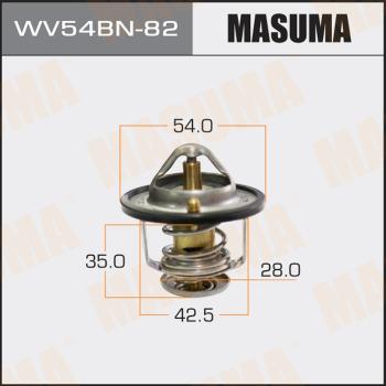 MASUMA WV54BN82 - Coolant thermostat / housing autospares.lv