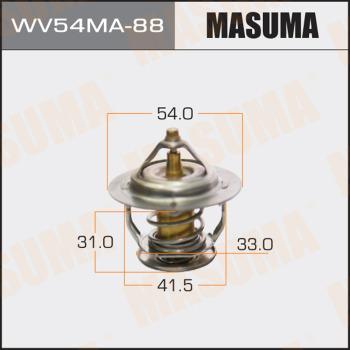 MASUMA WV54MA-88 - Coolant thermostat / housing autospares.lv