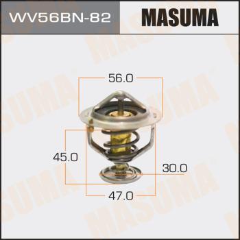 MASUMA WV56BN82 - Coolant thermostat / housing autospares.lv