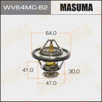 MASUMA WV64MC82 - Coolant thermostat / housing autospares.lv