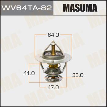 MASUMA WV64TA82 - Coolant thermostat / housing autospares.lv