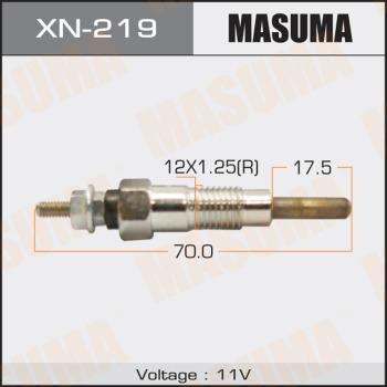 MASUMA XN-219 - Glow Plug autospares.lv