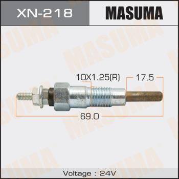 MASUMA XN-218 - Glow Plug autospares.lv