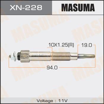 MASUMA XN-228 - Glow Plug autospares.lv