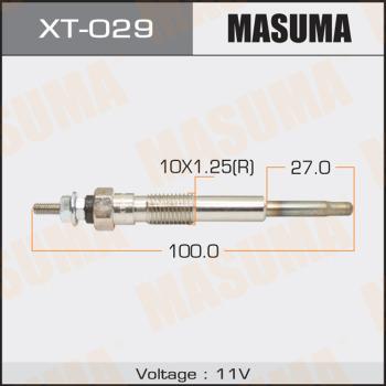 MASUMA XT029 - Glow Plug autospares.lv