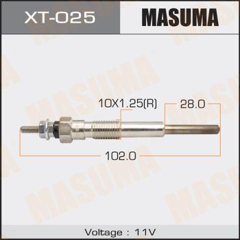 MASUMA XT025 - Glow Plug autospares.lv