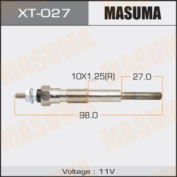 MASUMA XT027 - Glow Plug autospares.lv