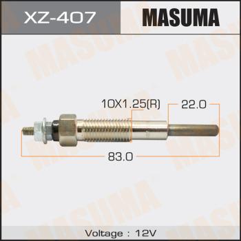 MASUMA XZ407 - Glow Plug autospares.lv