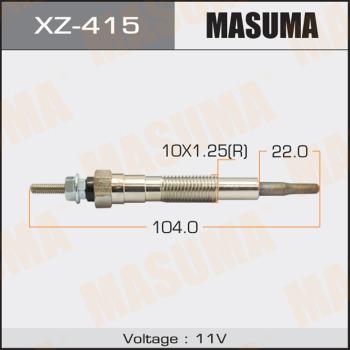 MASUMA XZ-415 - Glow Plug autospares.lv