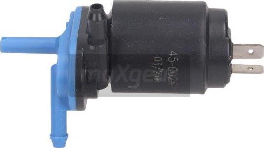 Maxgear 45-0024 - Water Pump, window cleaning autospares.lv