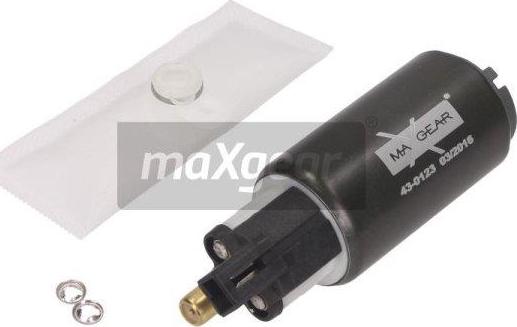 Maxgear 43-0123 - Fuel Pump autospares.lv