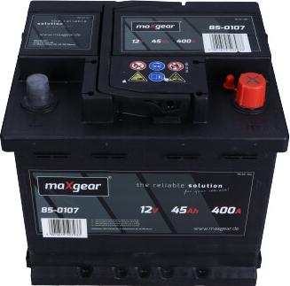 Maxgear 545412040 D722 - Starter Battery autospares.lv