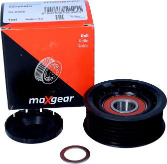 Maxgear 54-0405 - Pulley, v-ribbed belt autospares.lv