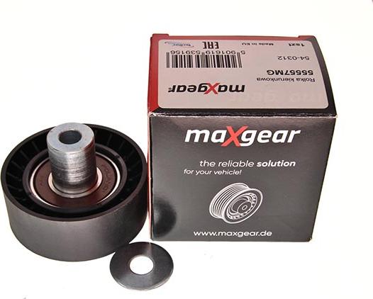 Maxgear 54-0312 - Pulley, v-ribbed belt autospares.lv