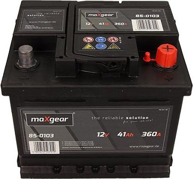 Maxgear 541400036 D722 - Starter Battery autospares.lv