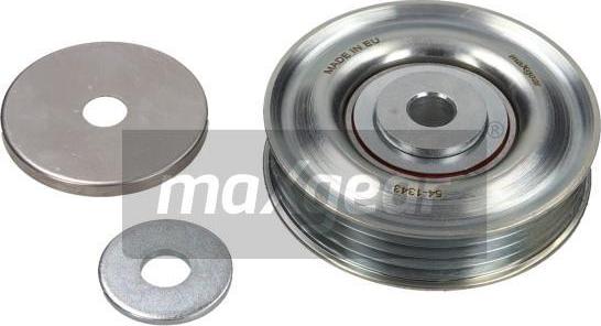 Maxgear 54-1343 - Pulley, v-ribbed belt autospares.lv