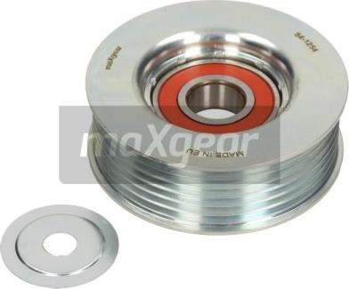 Maxgear 54-1254 - Pulley, v-ribbed belt autospares.lv