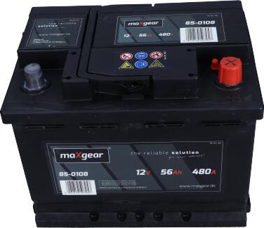 Maxgear 556400048 D722 - Starter Battery autospares.lv