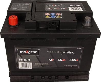 Maxgear 560127054 D722 - Starter Battery autospares.lv