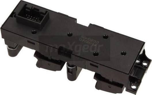 Maxgear 50-0233 - Switch, door lock system autospares.lv