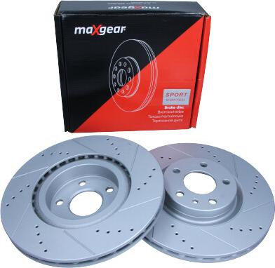 Maxgear 19-0995SPORT - Brake Disc autospares.lv