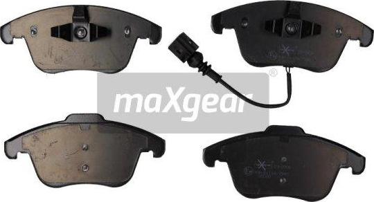 Maxgear 19-0906 - Brake Pad Set, disc brake autospares.lv