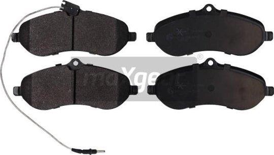 Maxgear 19-0908 - Brake Pad Set, disc brake autospares.lv