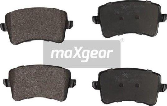 Maxgear 19-0907 - Brake Pad Set, disc brake autospares.lv